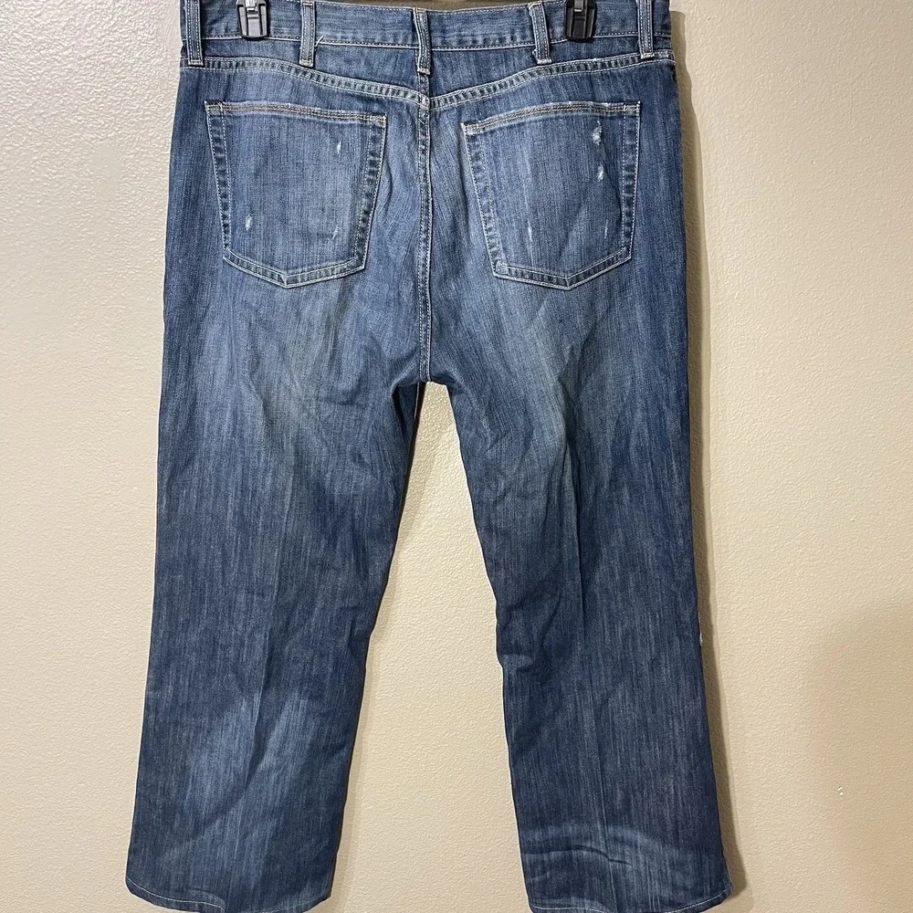 Cremieux Jeans Distressed Straight Wide Leg Relaxed Fit Men's Size 38/30 ( 28!!)